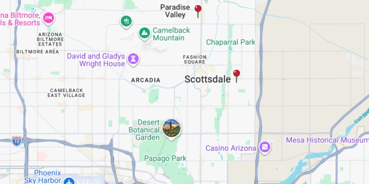 Security Guards Map