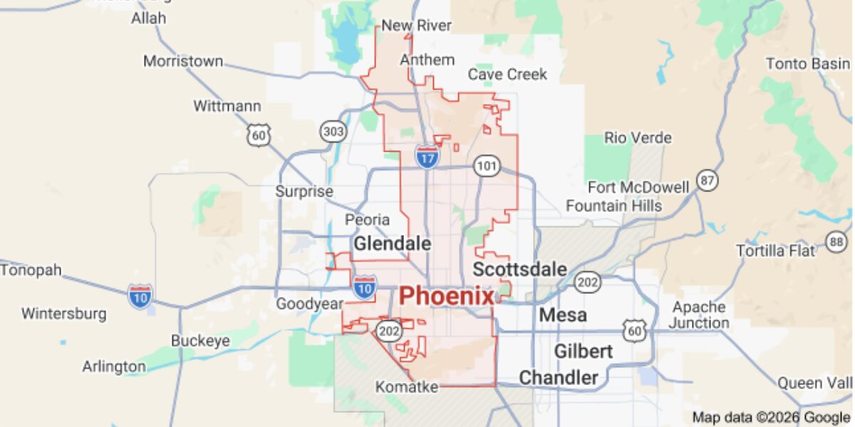 West Valley Security Area Map